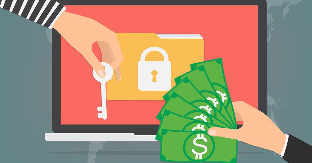 ransomware pedindo dinheiro em troca dos seus dados