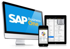 SAP Business One no computador, tablet e celular