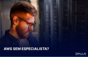 Infraestrutura AWS sendo gerenciada sem equipe especializada em cloud, mostrando desafios operacionais e riscos de configuração em ambientes corporativos.