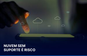 Profissional de TI monitorando ambiente de hospedagem em nuvem para ERP, destacando a importância do suporte especializado, monitoramento proativo e rápida resolução de incidentes para garantir a continuidade operacional.