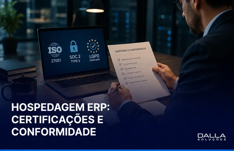 Certificações e conformidade em hospedagem ERP com foco em segurança e proteção de dados